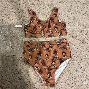 Brown horse Bikini Set